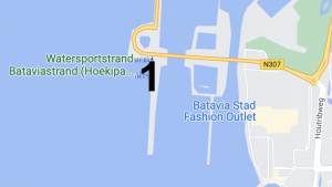 Maps kitesurfen locatie lelystad batavia strand